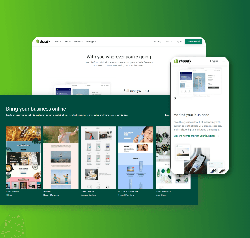 Shopify development services — stores, themes, apps and more