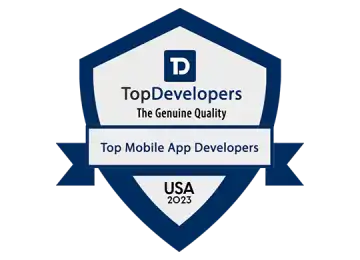 Top Entertainment App Developers badge